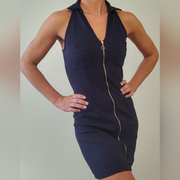 Zip Up Mini Dress - Picture 5 of 9